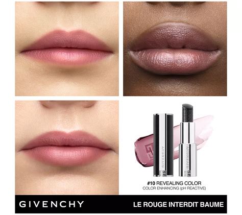 givenchy tinted lip balm|Givenchy rouge interdit magic lipstick.